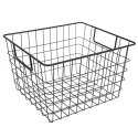 KOSZYK KOSZ NA OWOCE WARZYWA METALOWY CZARNY EXCELLENT HOUSEWARE 126049