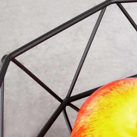 KOSZYK KOSZ NA OWOCE WARZYWA METALOWY CZARNY MISTY 28 CM NAVA 10-186-029