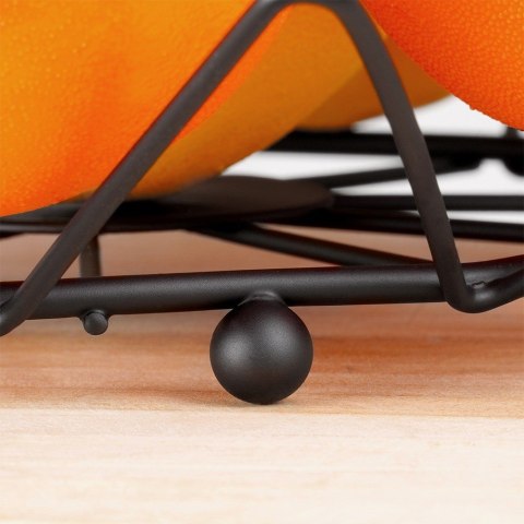 KOSZYK KOSZ NA OWOCE WARZYWA METALOWY CZARNY MISTY 28 CM NAVA 10-186-029