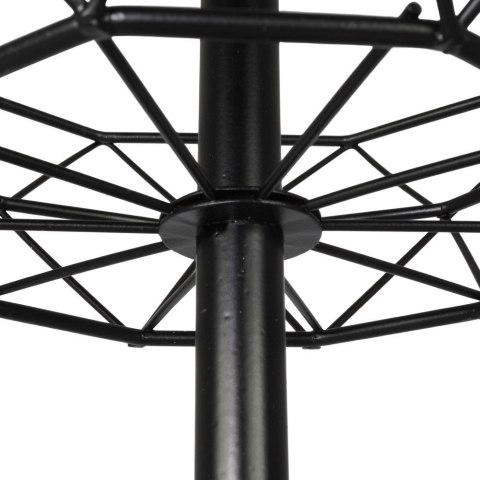 KOSZYK KOSZ NA OWOCE WARZYWA METALOWY CZARNY PIĘTROWY DWUPOZIOMOWY VILDE 229020