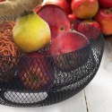 KOSZYK KOSZ NA OWOCE WARZYWA METALOWY CZARNY RADKA ORION 730553