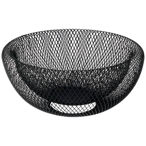 KOSZYK KOSZ NA OWOCE WARZYWA METALOWY CZARNY VILDE 229069