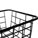 KOSZYK KOSZ NA OWOCE WARZYWA METALOWY POJEMNIK CZARNY 20X15X8CM LOFT HIT 730157
