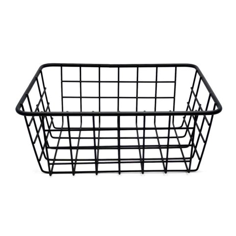 KOSZYK KOSZ NA OWOCE WARZYWA METALOWY POJEMNIK CZARNY 20X15X8CM LOFT HIT 730157