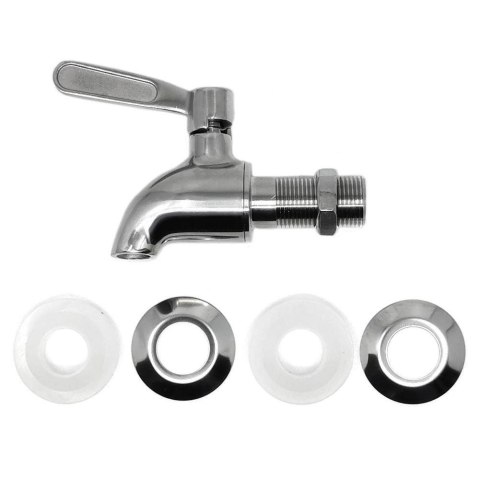 KRANIK DO SŁOJA SŁOIKA NA NAPOJE KRAN STALOWY HIT 180404