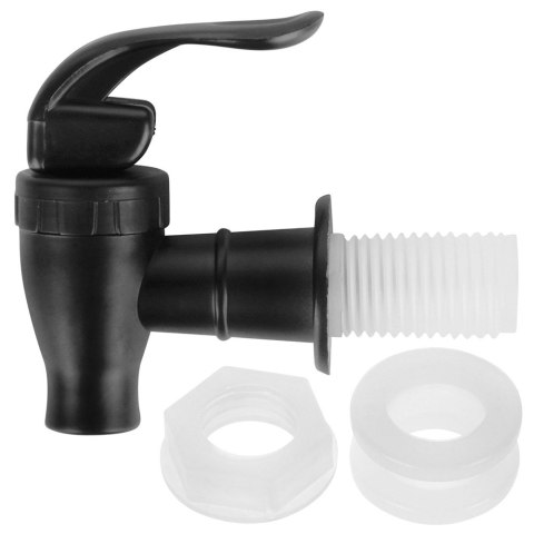 KRANIK KRAN DO SŁOJA SŁOIKA DYSTRYBUTORA NA NAPOJE CZARNY MATOWY VILDE 139668