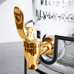 KRANIK KRAN DO SŁOJA SŁOIKA DYSTRYBUTORA NA NAPOJE RÓŻOWE ZŁOTO ORION 181730