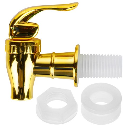 KRANIK KRAN DO SŁOJA SŁOIKA DYSTRYBUTORA NA NAPOJE ZŁOTY VILDE 139667