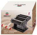 MASZYNKA 2 W 1 DO CIASTA I MAKARONU CZARNA KINGHOFF KH-1927
