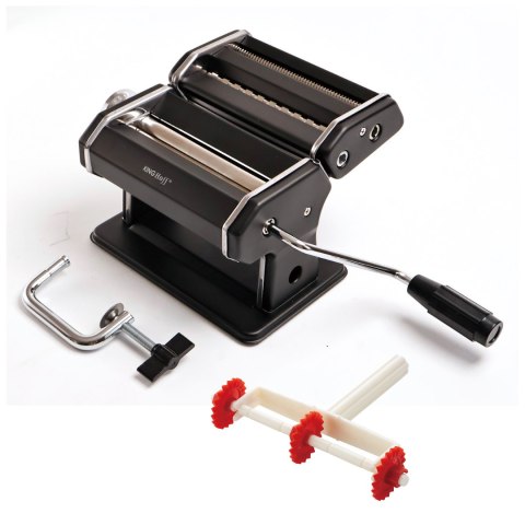 MASZYNKA 2 W 1 DO CIASTA I MAKARONU CZARNA KINGHOFF KH-1927