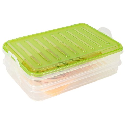 POJEMNIK NA WĘDLINY I SERY 2-POZIOMOWY PIĘTROWY 2X750 ML EXCELLENT HOUSEWARE 122608