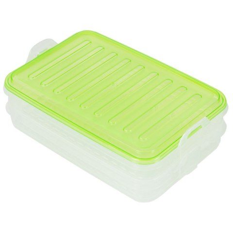 POJEMNIK NA WĘDLINY I SERY 2-POZIOMOWY PIĘTROWY 2X750 ML EXCELLENT HOUSEWARE 122608