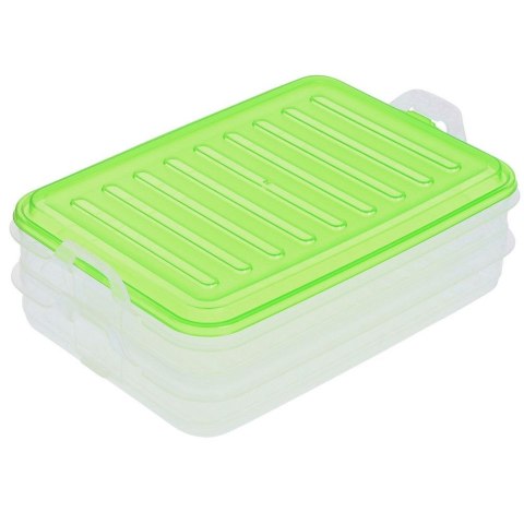 POJEMNIK NA WĘDLINY I SERY 2-POZIOMOWY PIĘTROWY 2X750 ML EXCELLENT HOUSEWARE 122608