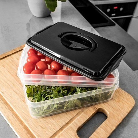 POJEMNIK NA WĘDLINY I SERY 2-POZIOMOWY PIĘTROWY 600 ML / 1.5L VILDE 122602