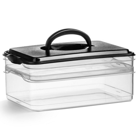 POJEMNIK NA WĘDLINY I SERY 2-POZIOMOWY PIĘTROWY 600 ML / 1.5L VILDE 122602