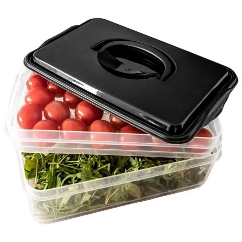 POJEMNIK NA WĘDLINY I SERY 2-POZIOMOWY PIĘTROWY 600 ML / 1.5L VILDE 122602