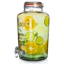 SŁÓJ SŁOIK DO NAPOJÓW Z KRANIKIEM 8L ELEGANCE CUISINE 139347