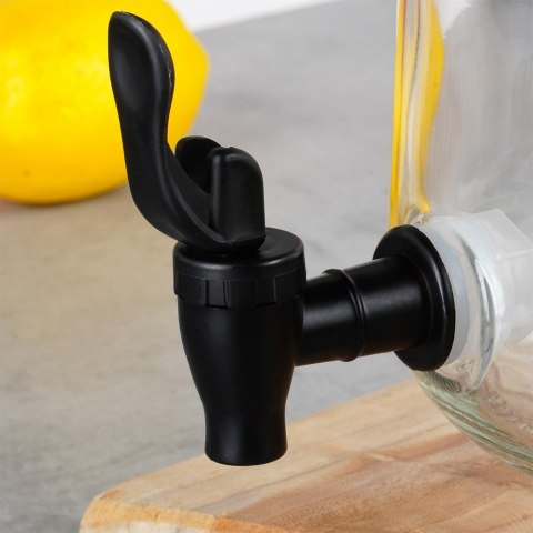 SŁÓJ SŁOIK DO NAPOJÓW Z KRANIKIEM SZKLANY 3,2L VILDE 139607