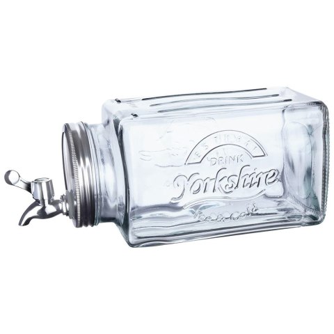 SŁÓJ SŁOIK DO NAPOJÓW Z KRANIKIEM SZKLANY 3L EXCELLENT HOUSEWARE 139323