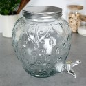 SŁÓJ SŁOIK DO NAPOJÓW Z KRANIKIEM SZKLANY 4,5L EXCELLENT HOUSEWARE 139324