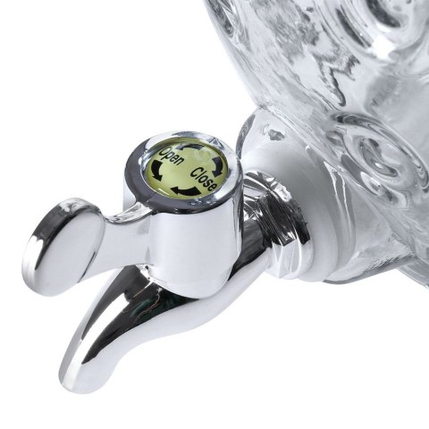 SŁÓJ SŁOIK DO NAPOJÓW Z KRANIKIEM SZKLANY 4,5L EXCELLENT HOUSEWARE 139324