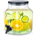 SŁÓJ SŁOIK DO NAPOJÓW Z KRANIKIEM SZKLANY 5,2L EXCELLENT HOUSEWARE 139653