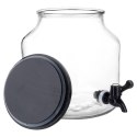 SŁÓJ SŁOIK DO NAPOJÓW Z KRANIKIEM SZKLANY 5,2L EXCELLENT HOUSEWARE 139653