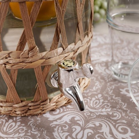 SŁÓJ SŁOIK DO NAPOJÓW Z KRANIKIEM SZKLANY 5,5L EXCELLENT HOUSEWARE 139141