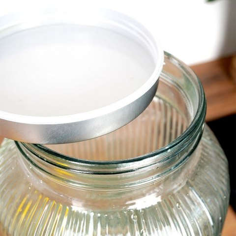 SŁÓJ SŁOIK DO NAPOJÓW Z KRANIKIEM SZKLANY 5,6L VILDE 139200