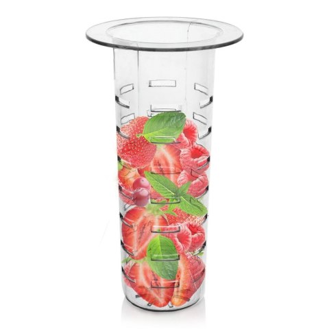 SŁÓJ SŁOIK DO NAPOJÓW Z KRANIKIEM SZKLANY Z WKŁADEM NA OWOCE 4L VILDE 139160