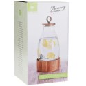 SŁÓJ SŁOIK DO NAPOJÓW Z KRANIKIEM SZKLANY ZE STOJAKIEM 5.5L EXCELLENT HOUSEWARE 139002