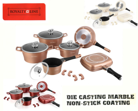GARNKI MARMUROWE 15 ELE. ROYALTY LINE RL-ES1015M GARNKI MARMUROWE 15 ELE. ROYALTY LINE RL-ES1015M