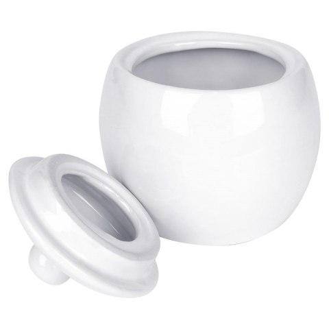 CUKIERNICZKA I MLECZNIK PORCELANOWE BIAŁE 130 ML / 170 ML 2 ELE. ALPINA 139019