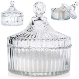 CUKIERNICZKA SZKLANA CUKIERNICA POJEMNIK NA CUKIER DUŻA 500ML ALPINA 139441