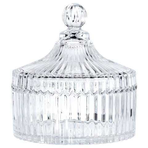 CUKIERNICZKA SZKLANA CUKIERNICA POJEMNIK NA CUKIER DUŻA 500ML ALPINA 139441