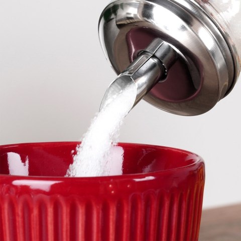 CUKIERNICZKA Z DOZOWNIKIEM SZKLANA CUKIERNICA DO SYPANIA 190 ML ORION 153518