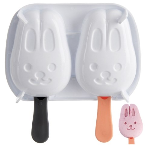 FOREMKA NA LODY PODWÓJNA FORMA DO LODÓW NA PATYKU Z POKRYWKĄ ORION 154410