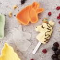 FOREMKA NA LODY SORBET FORMA DO LODÓW NA PATYKU SILIKONOWA Z POKRYWKĄ JEDNOROŻEC ORION 151797