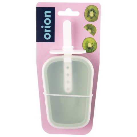 FOREMKA NA LODY SORBET FORMA DO LODÓW NA PATYKU SILIKONOWA Z POKRYWKĄ ORION 154402