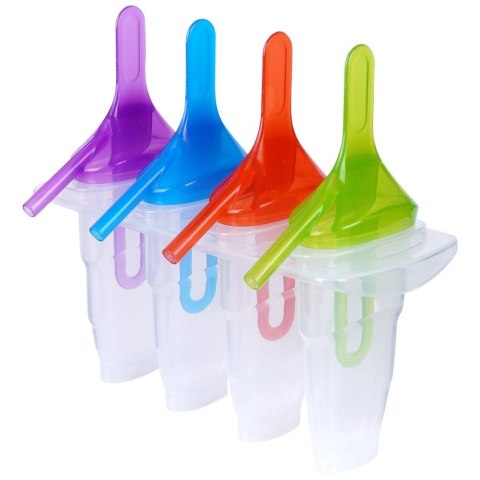 FOREMKI NA LODY FORMA DO LODÓW NA PATYKU 4 SZTUKI SORBET EXCELLENT HOUSEWARE 122221