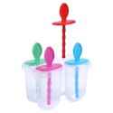 FOREMKI NA LODY FORMA DO LODÓW NA PATYKU 4 SZTUKI SORBET EXCELLENT HOUSEWARE 122223