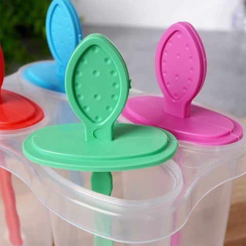 FOREMKI NA LODY FORMA DO LODÓW NA PATYKU 4 SZTUKI SORBET EXCELLENT HOUSEWARE 122223