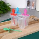 FOREMKI NA LODY FORMA DO LODÓW NA PATYKU 4 SZTUKI SORBET EXCELLENT HOUSEWARE 122223
