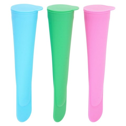 FOREMKI NA LODY FORMA DO LODÓW WODNYCH 100 ML 3 SZTUKI EXCELLENT HOUSEWARE 259404
