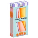 FORMA DO ROBIENIA LODÓW WODNYCH SILIKONOWA FOREMKI NA LODY 100ML 4 SZTUKI HIT 259665