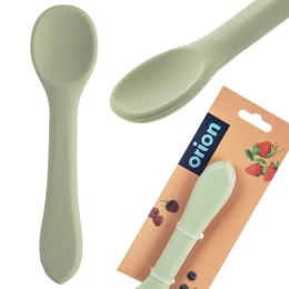 ŁYŻECZKA DZIECIĘCA SILIKONOWA DLA DZIECI DZIECKA 14CM ZIELONA ORION 154208