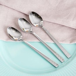 ŁYŻECZKI DO HERBATY KOMPLET ŁYŻECZEK 3 ELE SZTUĆCE ZE STALI NIERDZEWNEJ HARMONY NAVA 10-121-053