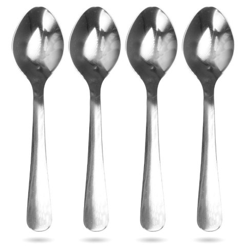 ŁYŻECZKI DO HERBATY KOMPLET ŁYŻECZEK ZESTAW 4 SZT SZTUĆCE GET-IT 139138