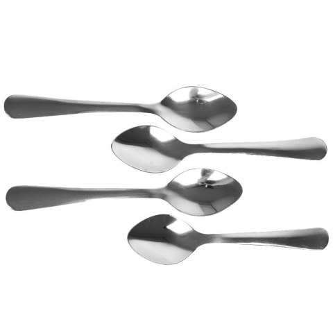 ŁYŻECZKI DO HERBATY KOMPLET ŁYŻECZEK ZESTAW 4 SZT SZTUĆCE GET-IT 139138