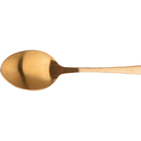 ŁYŻECZKI DO HERBATY KOMPLET ŁYŻECZEK ZESTAW 6 SZT SZTUĆCE ZŁOTE POŁYSK EXCELLENT HOUSEWARE 139005